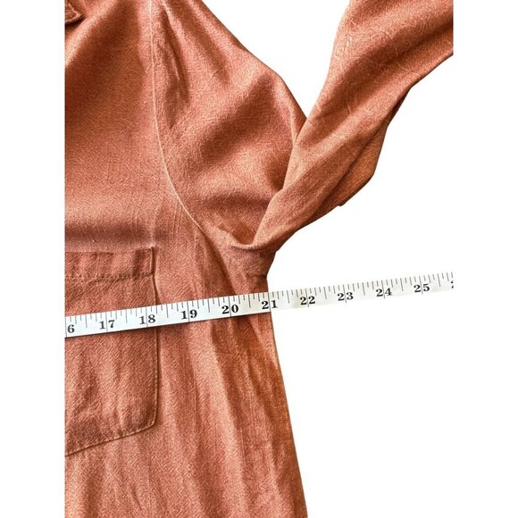 Umgee Women's Rusty Orange Long Sleeve Top - Picture 5 of 9